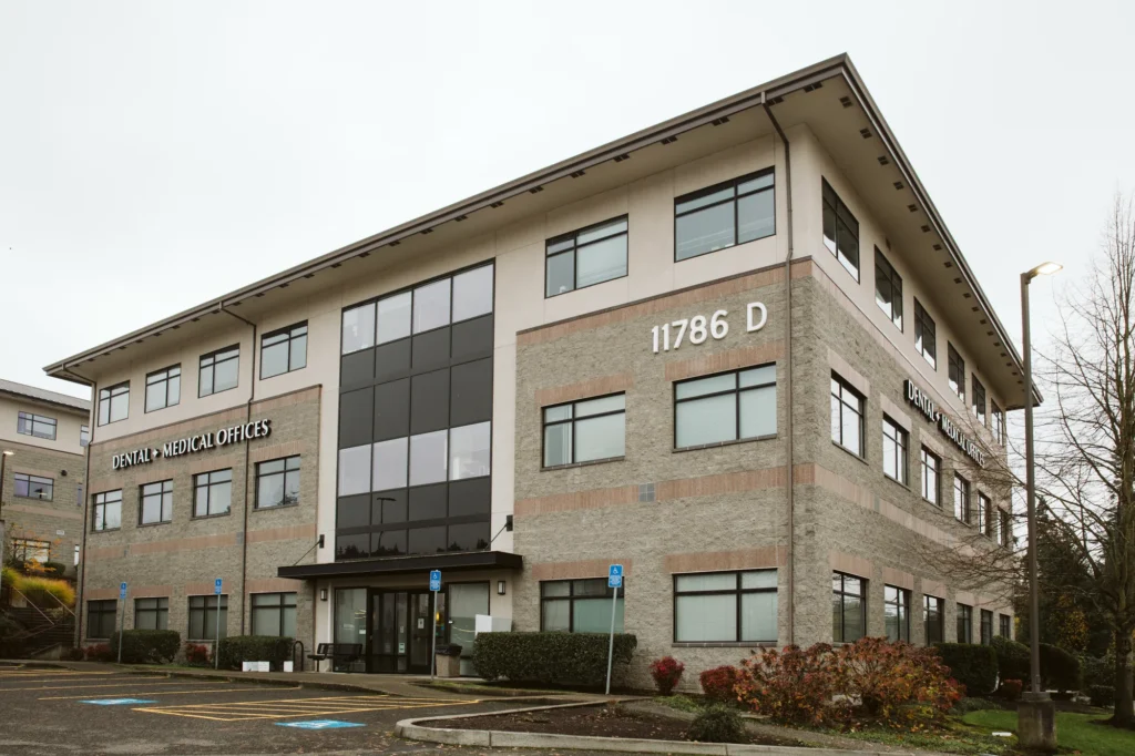 The Life Bloom Dental building on SW Barnes Road in Portland